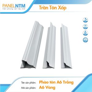 Phào tôn A6 Trắng