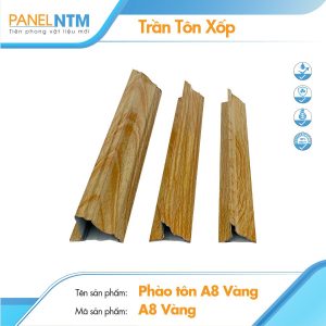 Phào tôn A8 Vàng
