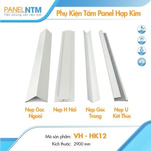 Phụ kiện panel hợp kim màu trắng ngà HK12