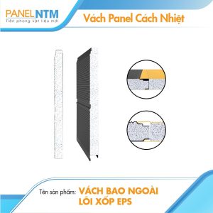 Vách bao ngoài lõi xốp EPS