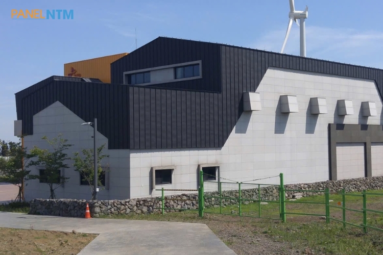 Ứng dụng vách bao ngoài lõi xốp EPS