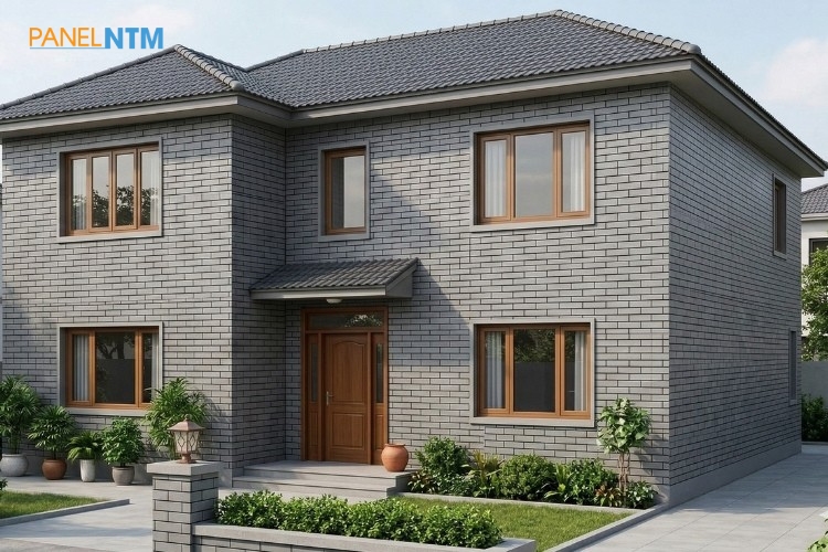 Ốp tường ngoài nhà ở dân dụng