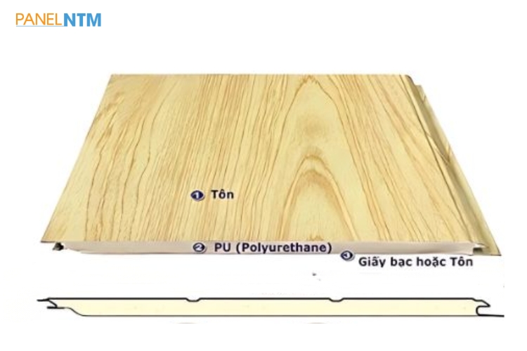 Cấu tạo trần tôn xốp
