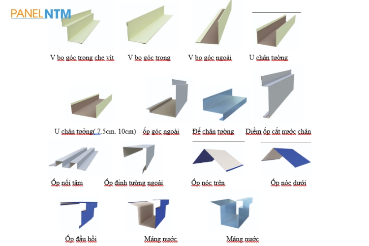 Phụ kiện tôn panel