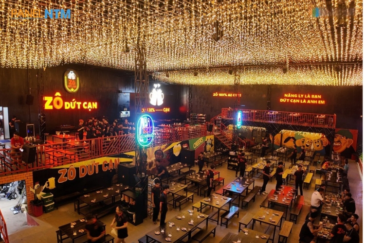 Quán bia tại Cần Thơ sử dụng panel cách nhiệt